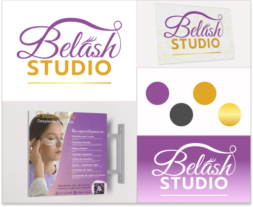 belash studio branding